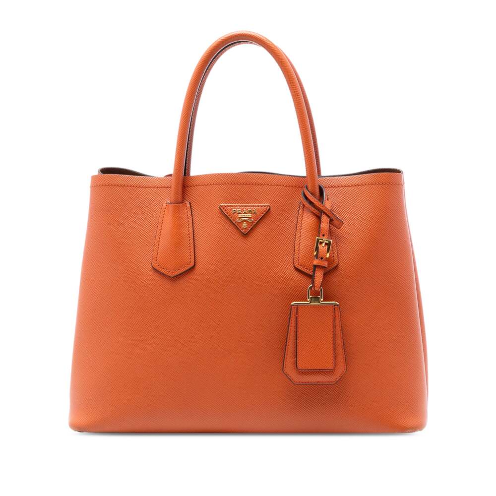 Prada Cuir Double Tote Saffiano Leather #256329P13B